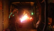 The Flamethrower in action in the original game.
