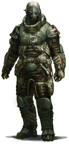 DEAD SPACE HELMET Hostile Environment Suit Di Dead Space 3 