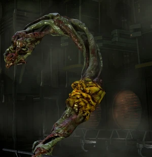 Autre type de tentacule assénant des coups