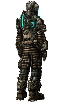 feet dead space suit