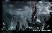 Concept art of Marker 3A on Aegis VII.