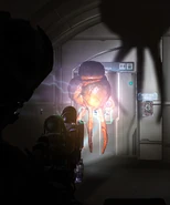 A Cyst's pod caught with Kinesis.