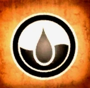 Réserves énergétiques symbole