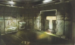 আর্ট অফ ডেড স্পেস আইজ্যাক প্যাডেড সেল