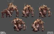 Concepts for the Brute in Dead Space (2023).