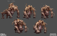 Concepts for the Brute in Dead Space (2023).