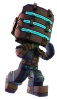 Render of Isaac Clarke in MySims SkyHeroes.