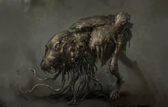 A Lurker created from a dog.