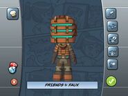 Isaac Clarke as a hidden costume in MySims Agents.