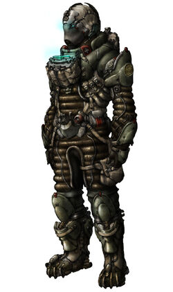 Dead Space 3 EVA Suit (Carver) Minecraft Skin
