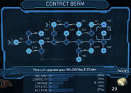 Contact beam. Full upgrade requires 26 Power Nodes.