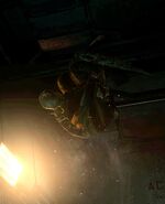 Slasher cloué au plafond (Dead Space 3)