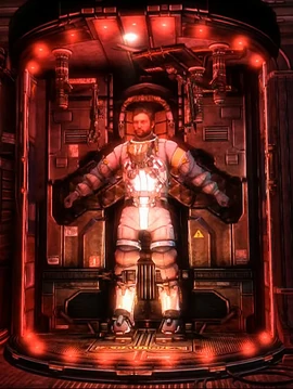 Isaac se préparant à changer de tenue