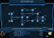 Detonator. Full upgrade requires 20 Power Nodes.