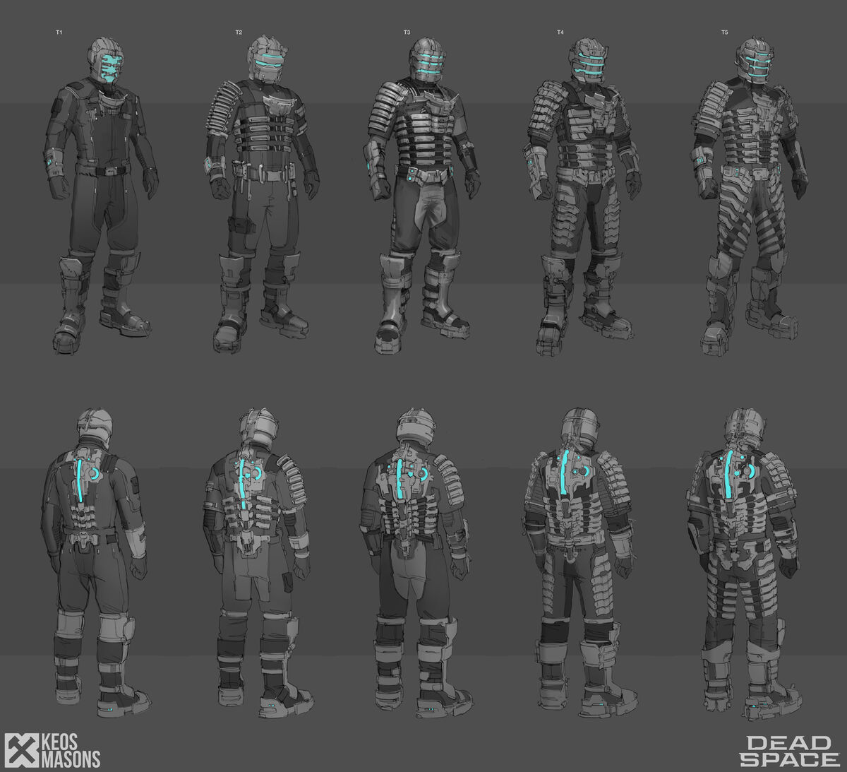 The change in suit design : r/DeadSpace