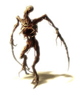 Early concept art of a "Divider Slasher", presumably a Slasher that would split similarly to the Divider.