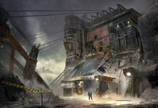 One of the SCAF Science Division's research buildings on .