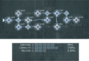 Pulse rifle. Full upgrade requires 15 Power Nodes.