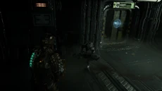 The Marine holding his severed leg.