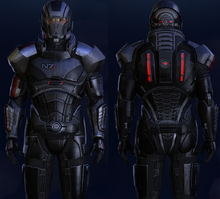 The N7 Armor from Mass Effect 3.