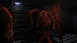 A close-up of the Ubermorph.