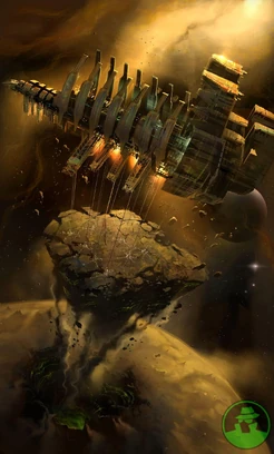 USG Ishimura excavando en Aegis VII