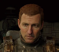 Gunner Wright as Isaac in the remake.