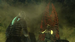 Isaac fights "Nicole" in a state of limbo between life and death.