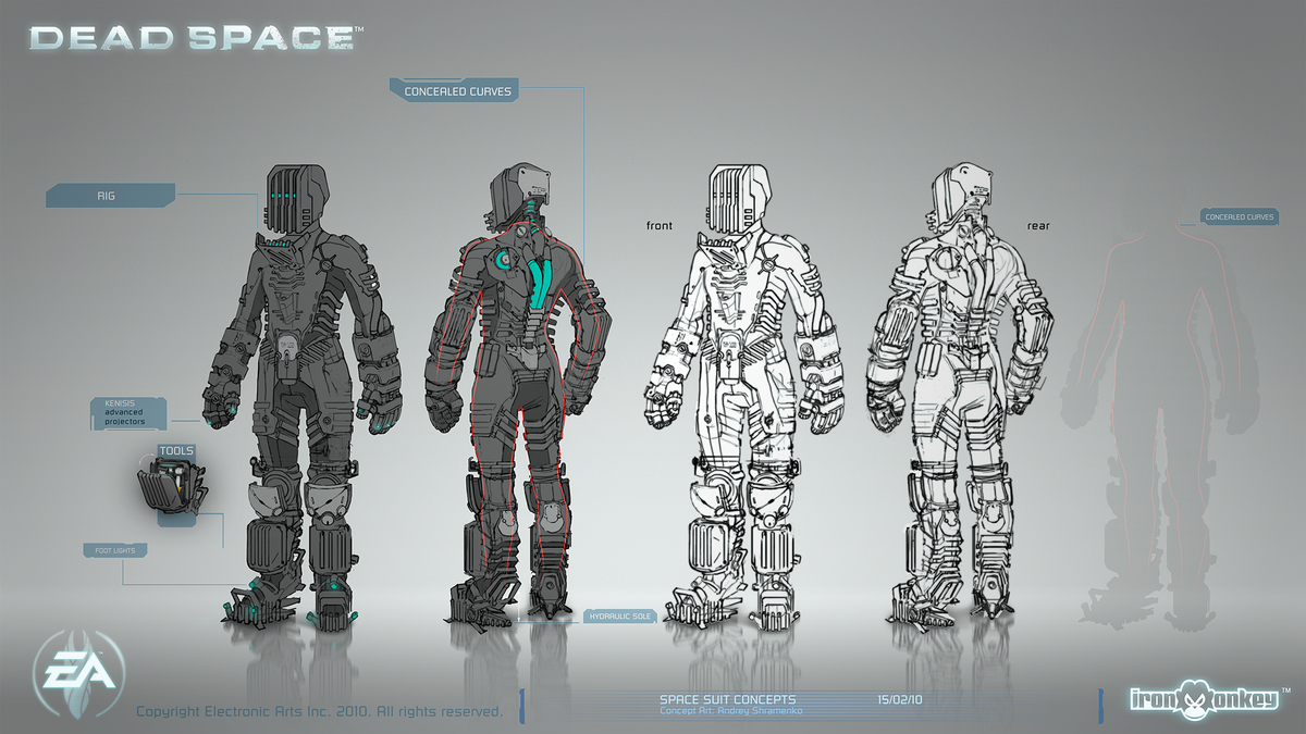 All Dead Space Suit Upgrades for your Rig