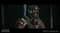 Yes, the Dead Space Infested suit is meant to make you lose your head