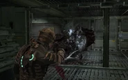 An Enhanced Brute killing Zach Hammond in the original game.
