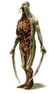 Concept for the civial type of Slasher encountered in Dead Space 2.