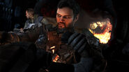 Isaac as he appears in Dead Space 3