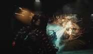 The Contact Beam in action in the remake.
