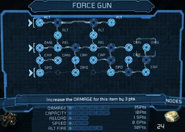 Force gun bench 25