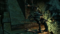 The most common alien Necromorph form.