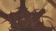 The Hive Mind's death animation.