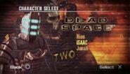 Isaac Clarke as a playable character in Army of Two: The 40th Day (PSP version).