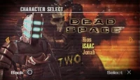 Isaac Clarke as a playable character in Army of Two: The 40th Day (PSP version).