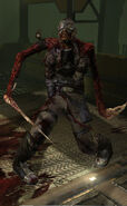 A Slasher miner in Dead Space 2.