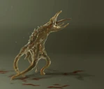 More finalized concept art of a Swarmer.