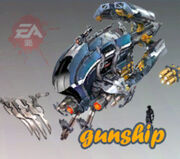 Gunship toy