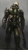 Concept art of a Fodder in Dead Space 3.