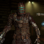 Yes, the Dead Space Infested suit is meant to make you lose your head