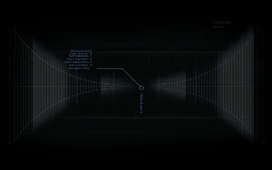 Визуализация момента перехода через шок-пространство , показанный в начале Dead Space. Центр воронки — «шоковая точка».