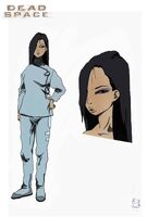 Concept art of Isabel Cho.