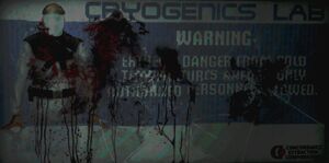 Labo cryogénique affiche