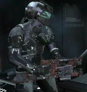 The Contact Beam as seen in Dead Space 2.