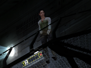 Первая встреча с Карен за минуту до атаки некроморфов (Глава 6)