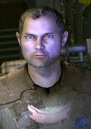 Isaac as he appears in Dead Space
